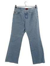 Angels Damen Jeans Bootcut Hellblau Gr. 44 W35 Stretch Casual