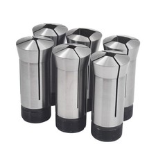 5C Square Collets 1/4'', 5/16'', 3/8'', 1/2'', 5/8'', 3/ High Precision 6 Pc Set
