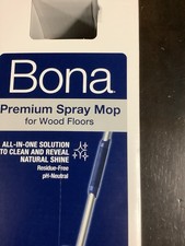 Bona Premium Spray Mop Kit for Wood Floors with Microfiber Pad  Cleaner