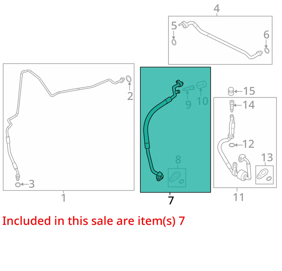 SE ADAPTA A FORD FIESTA 2011-2013 TUBO ASY BE8Z19D734A - NUEVO OEM BE8Z19D734A Foto 2 de 3