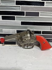 Kenton Gene Autry / Cast Iron / Short Barrel 1940-1950 Toy Cap Gun. Works