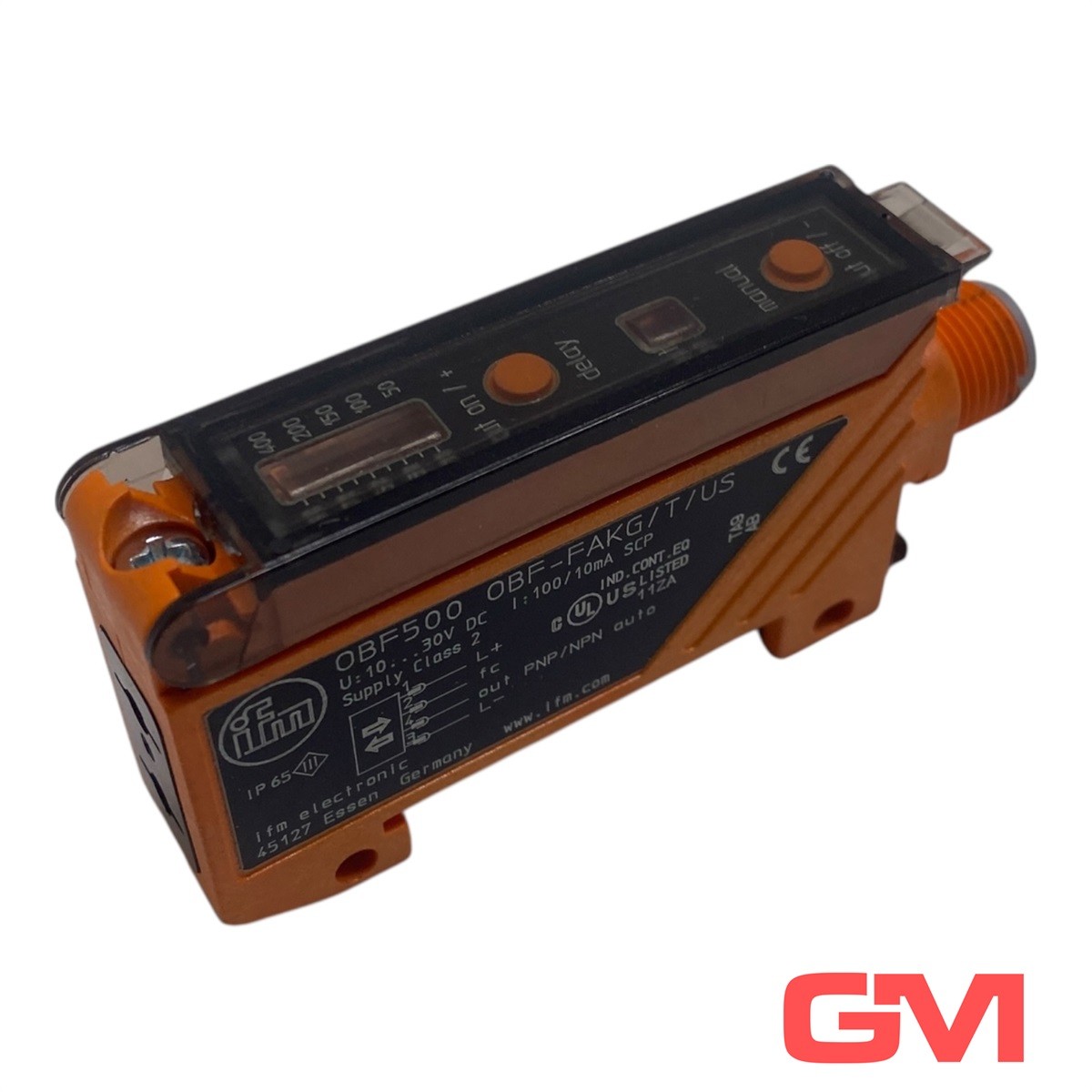 IFM Fiber Optic Amplifier OBF500 OBF-FAKG/T/US 10-30VDC