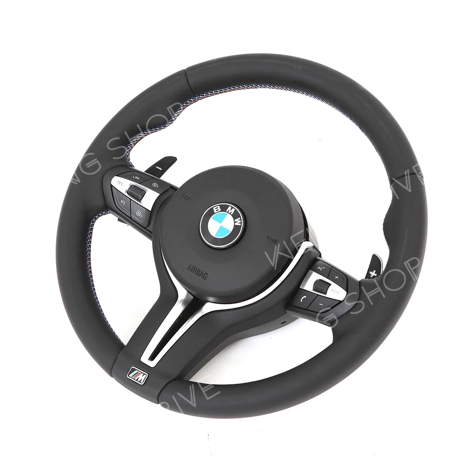 For BMW MP Style Steering Wheels F01 F02 F03 F04 F06 F07 F10 F11 F12 F13 F90 M5 - Image 4 of 4