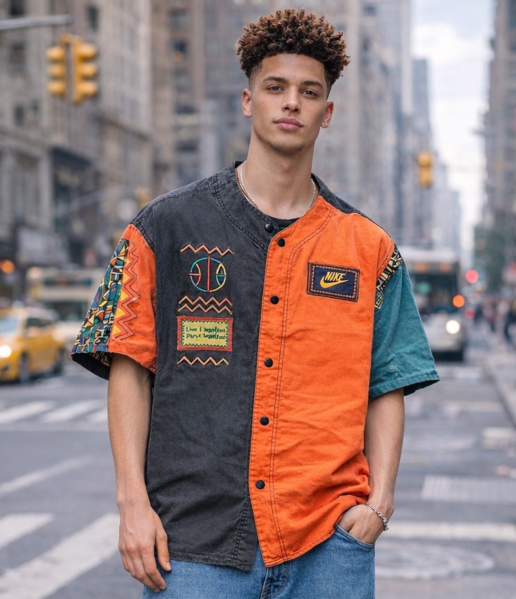 Vintage 1992 Nike Spike Lee Urban Jungle Jersey Shirt XL 90s GRAIL