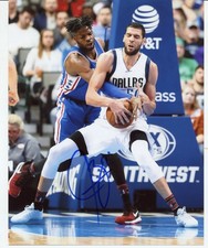 -Salah Mejri- Signed/Autograph/Auto 8x10 Basketball NBA Photo Mavericks