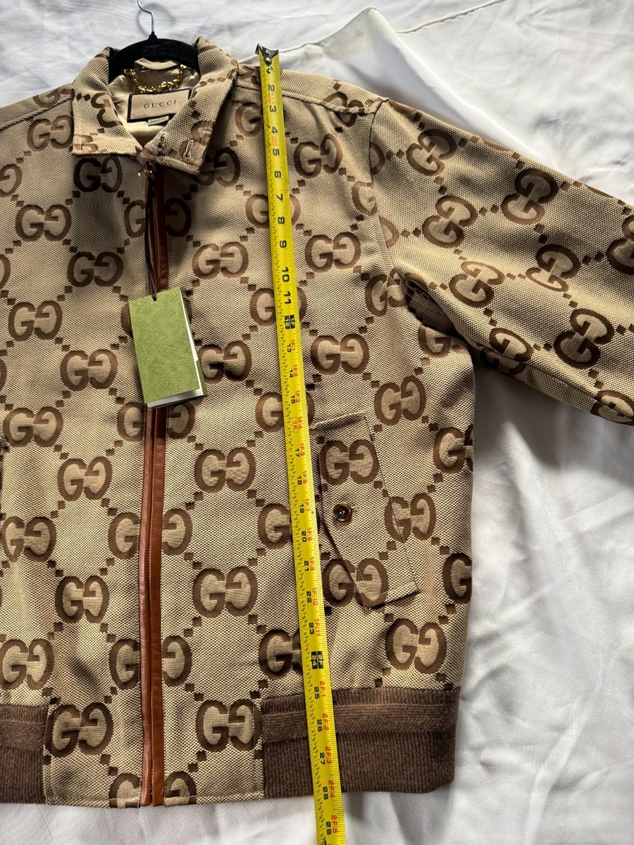 ドロンジョGucci ジャンボGG ジャケット サイズ48 約L-XL Authentic Gucci GG Jumbo Canvas Jacket Size 48/M Men's New NWT | eBay
