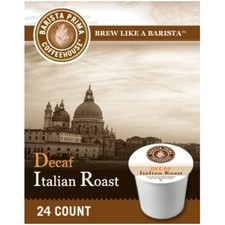 Decaf Italian Roast Coffee 72 Single Cups