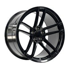 5x115 20x9.520x11 Staggered Black Wheels Fit Dodge Challenger Charger Srt Rt