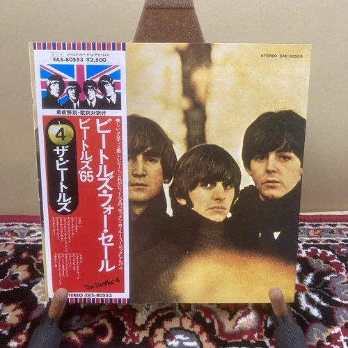 THE BEATLES BEATLES FOR SALE EAS-80553 Japanese Obi Album LP Vinyl Record Japan