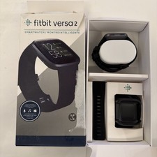 Fitbit Versa 2 Health  Fitness Smartwatch with Heart Rate Black