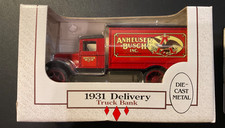 ANHEUSER BUSH BUDWEISER 1932 FORD PANNEL TRUCK DIE CAST By ERTL