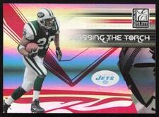 Curtis Martin 2007 Donruss Elite Passing the Torch Red /800 #PT-9 Jets