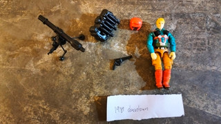 GI Joe 1989 Downtown: Mortar Man near complete