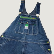 Liberty Bib Overalls Mens 40x30 Blue Denim Workwear MOV18006DB Utility Gorpcore