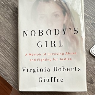 Nobody's Girl by Virginia Roberts Giuffre Hardcover Memoir Sexual Abuse Justice