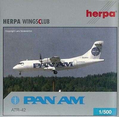ATR-42 Pan Am N4205G Herpa 508056 1:500