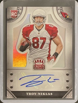 Troy Niklas Auto - Rookie - 2014 Panini Crown Royale - Numbered /50