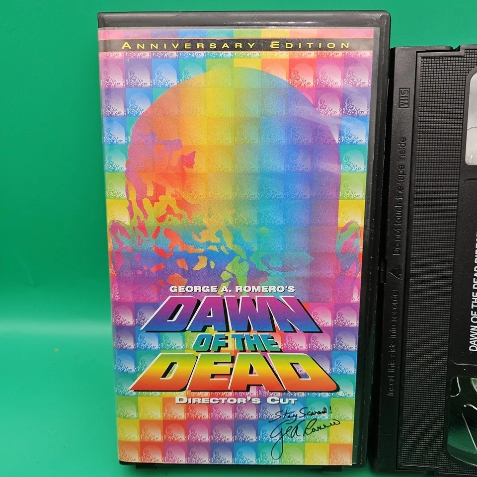 DAWN OF THE DEAD / GEORGE ROMERO DIRECTOR'S CUT VHS  (1999) ANNIVERSARY EDITION - Image 2 of 4