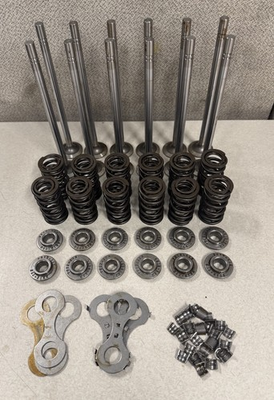 #ad Caterpillar CAT C9 Cylinder Head Intake Valve Set w Springs Retainers 187 4123 $300.00