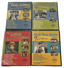Lot 4 Classic Episodes Season Series DVD New; Griffith/Hillbillies/Lucy/Van Dyke
