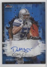 2024 Topps Finest Blue Geometric Refractor 24/99 Dat Nguyen #FA-DN Auto 1g0v
