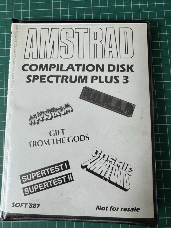 ZX Spectrum 3 Amstrad Games Compliation