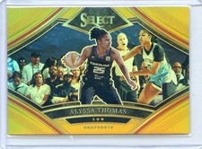 2024 Panini Select WNBA ALYSSA THOMAS #11 Snapshots GOLD PRIZM /10 SUN MERCURY