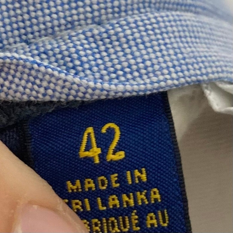 NWOT POLO RALPH LAUREN Shorts 42 Chino Stretch Classic Fit Navy Sail Flag thumbnail 4