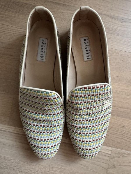 Women Fratelli Rossetti Loafers Beige Leather 38