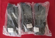 9 Pairs Gold Toe Men's 2056S Crew Fashion Black Dress Socks New