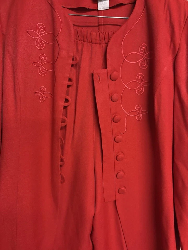 SCARLETT - 2 PIEZAS PANTALONES NEGROS CON CHAQUETA TALLA 12 Foto 2 de 4