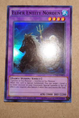 Yu-Gi-Oh! Elder Entity Norden Ct12-En003 2015 Mega-Tins Limited Edition