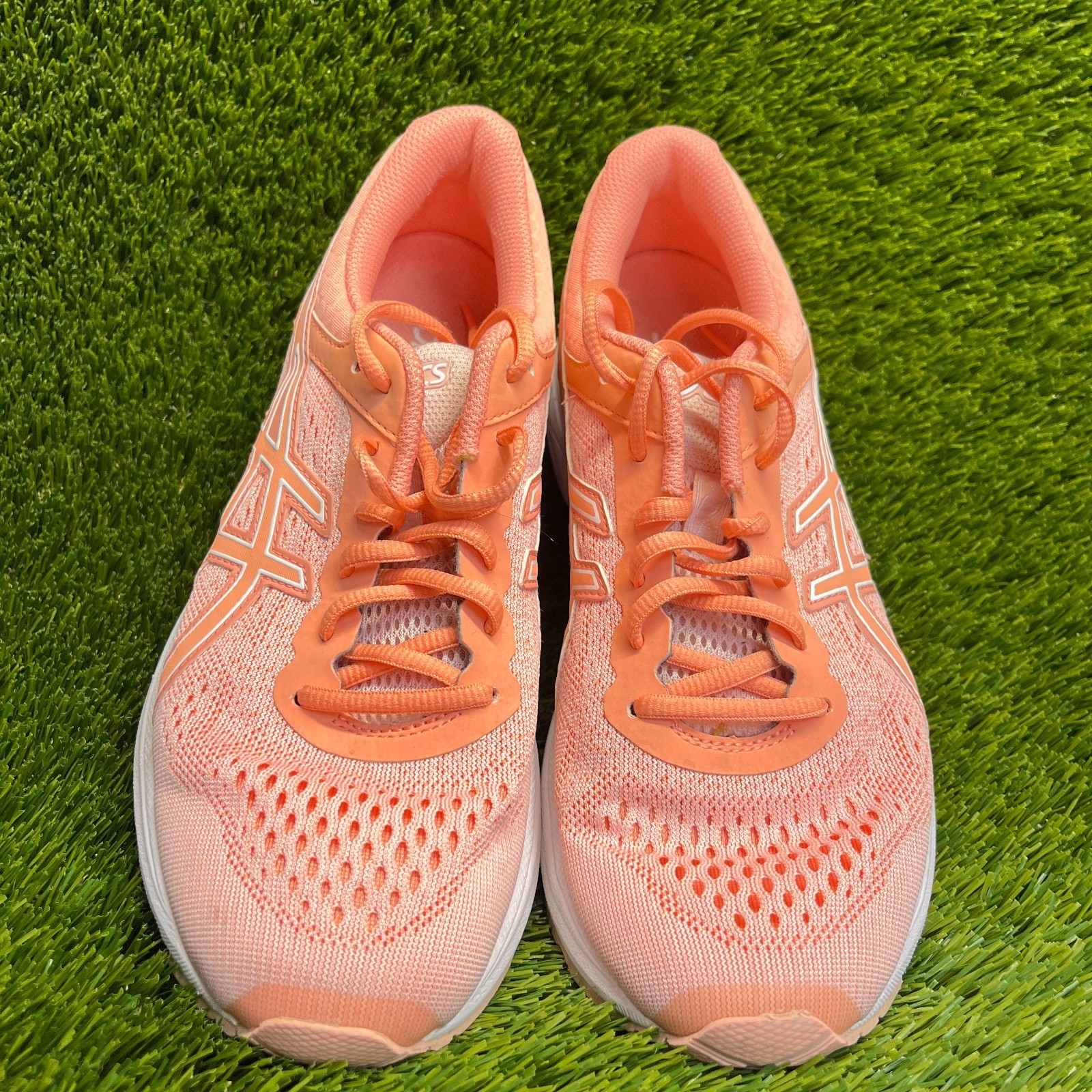 Asics GT-1000 6 Womens Size 9.5 Orange White Walking Running Shoes Sneakers thumbnail 6