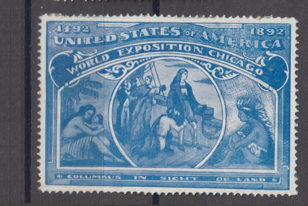 US Poster Stamp Chicago World Exposition