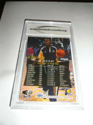 1998 Flair Showcase Legacy Collection Row 3 Al Harrington ROOKIE 