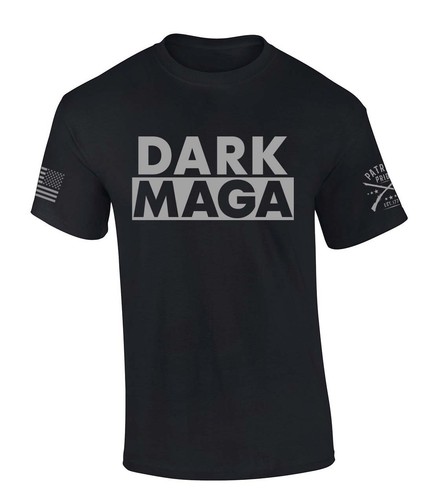Trenz Shirt Company Trump Tshirt Dark MAGA Bold Short Sleeve T-shirt