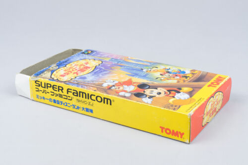 Super Famicom *Mickey no Tokyo Disneyland Daibouken* SFC OVP Anleitung NTSC-J - Bild 9 von 20
