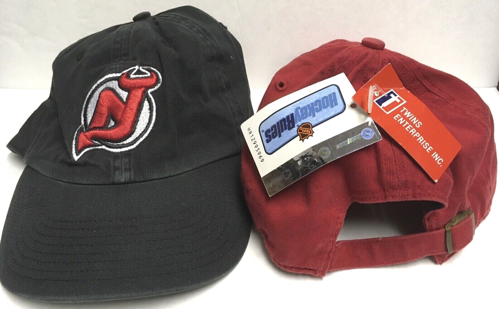 New Jersey Devils Hockey NHL Baseball Cap Hat Embroidered NWT Sold