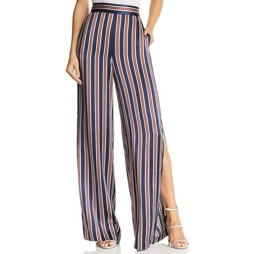 Cami NYC Miles Striped Silk-Satin Wide 