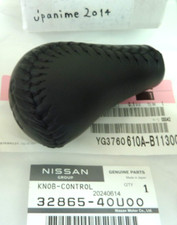  Nissan Genuine Leather Shift Lever Knob Patrol Safari Gu Y61 Oem