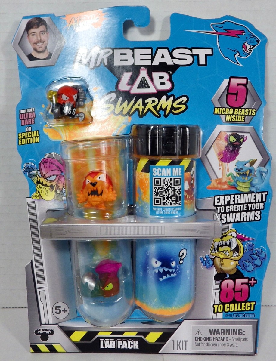 Mr Beast Lab Swarms ラボパック Amazon.com: MrBeast Lab Swarms Lab Pack, Experiment by