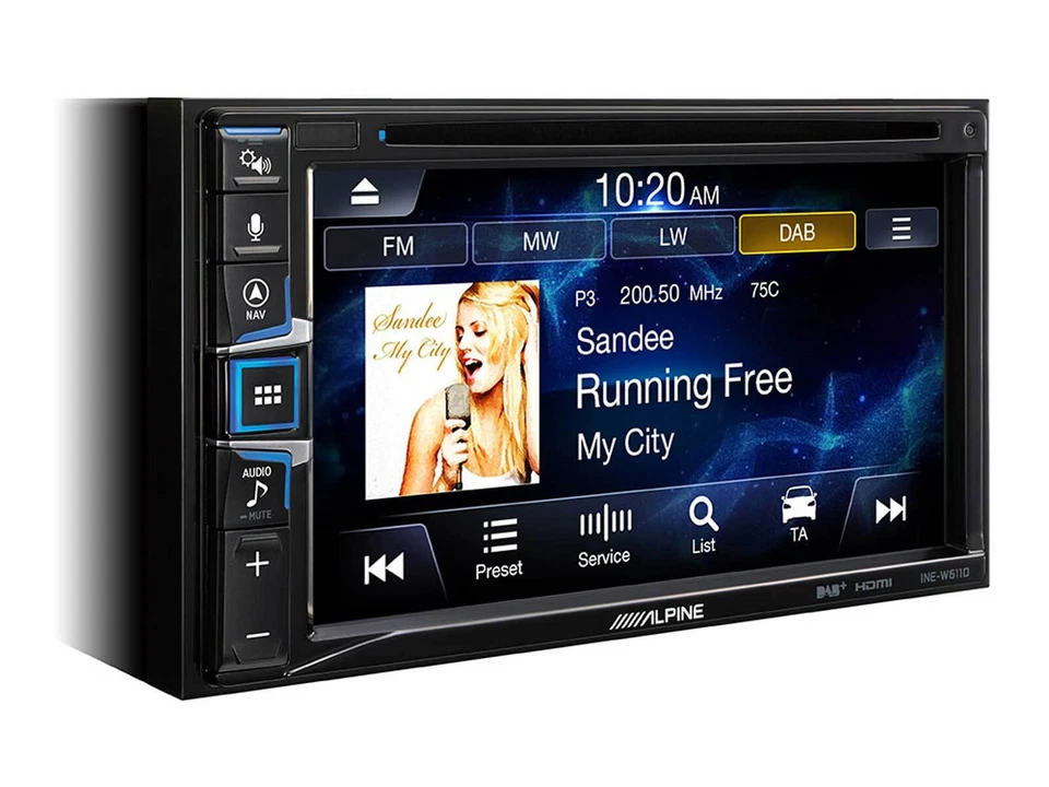 Alpine INE-W611D | 2-DIN 6,5 Zoll Navi | Apple Car Play - Android Auto Autoradio - Bild 3 von 4