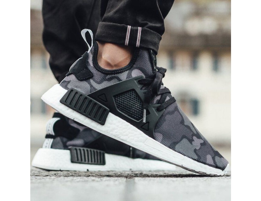 Adidas Men's Nmd Xr1 Duck Camo Black Size BA7231 Very Rare! - Main Image