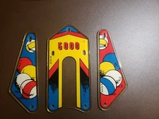 Gottlieb PINBALL POOL Pinball Plastics (3 Pieces)