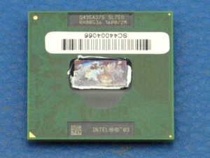 CPU Intel Q435A375 SL7EG 1600/2M aus Amilo M1425 Notebook 91003541719-14022