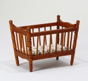 crib cherry wood