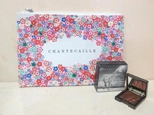 CHANTECAILLE LUMINESCENT EYE SHADE GIRAFFE - BURNISHED BROWN - 0.08 OZ + BAG