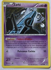 Carte Pokémon 30/98 ZARBI