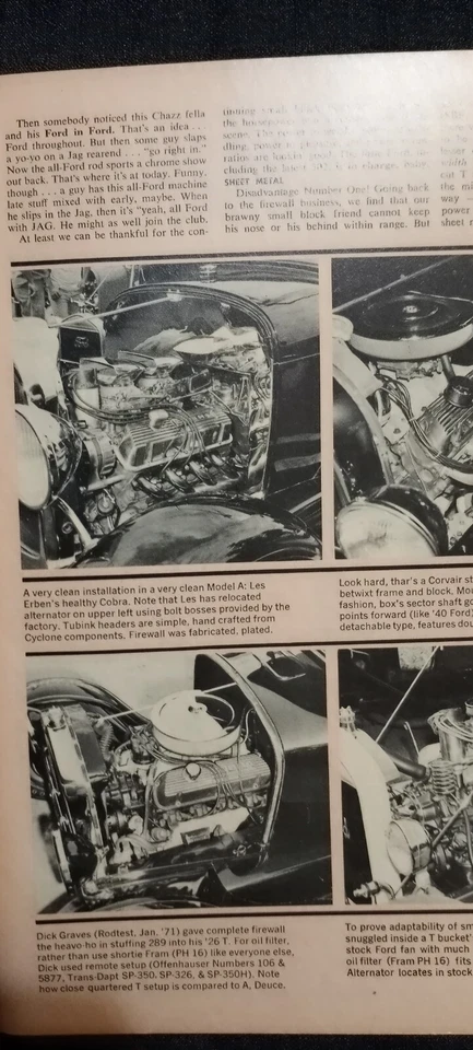 Vintage ROD & CUSTOM Magazine May 1971 Hotrods Custom Cars Roadsters Builds - Image 4 of 4