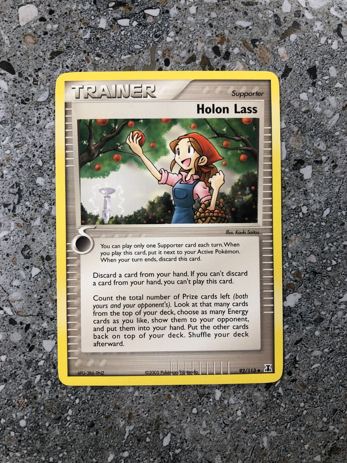 Pokemon TCG Cards Holon Lass 92/113 Delta Species Uncommon NM